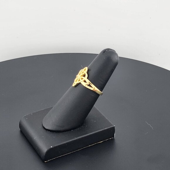 Enchanted Witch's Knot Ring – Solid 925 Silver | Pagan & Wiccan Gift - Picture 2 of 9